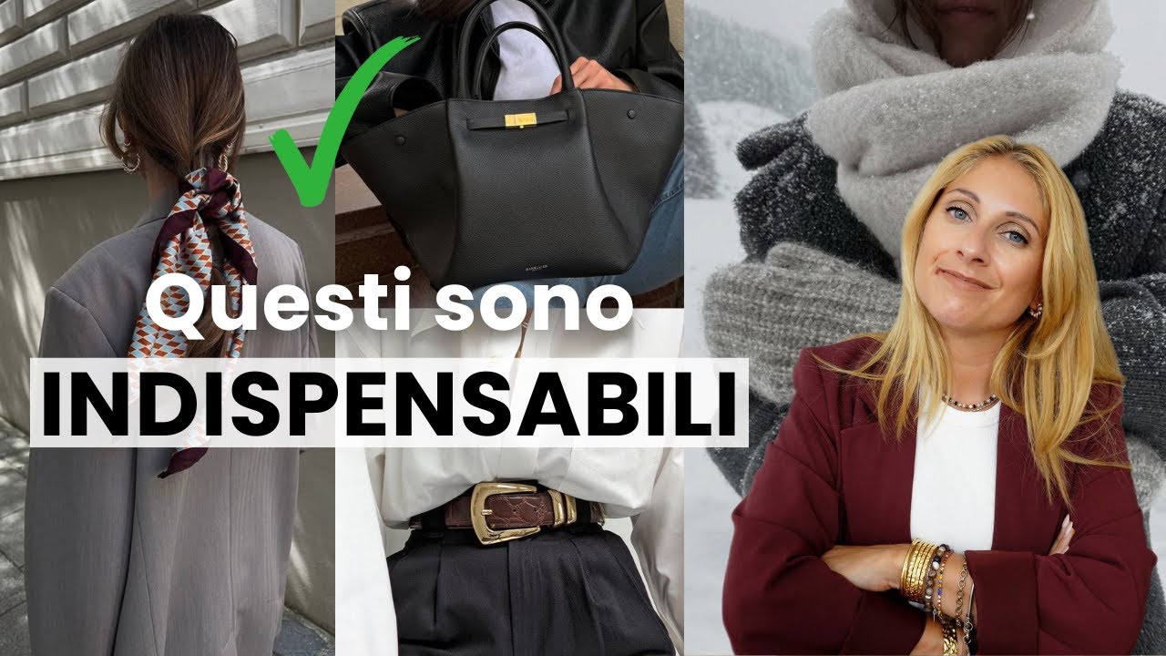YouTube post by @IsabellaEmme for VESIICA. Caption reads: Want a unique style? Try these accessories!.