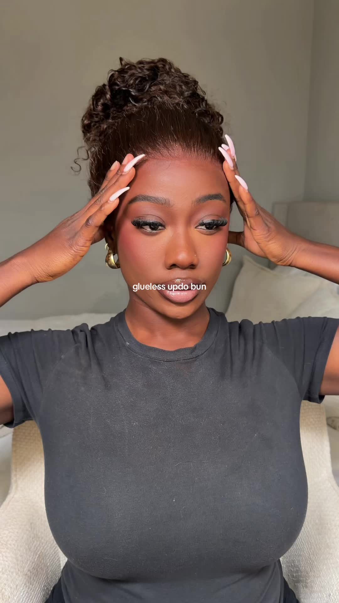 TikTok post by @b0lade for Ashimary Hair. Caption reads: I’m a diva 💅🏾 Hair from @Ashimaryhair @Ashimary....