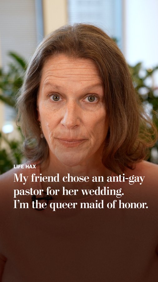 Instagram post by @carolynhaxadvice for Washington Post. Caption reads: A friend invited her to be the maid of honor for....