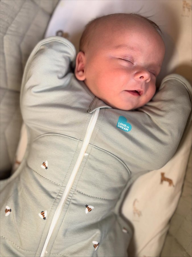 Instagram post by @lifewiththemckails for Love To Dream. Caption reads: [...] like an absolute angel in his @lovetodream....