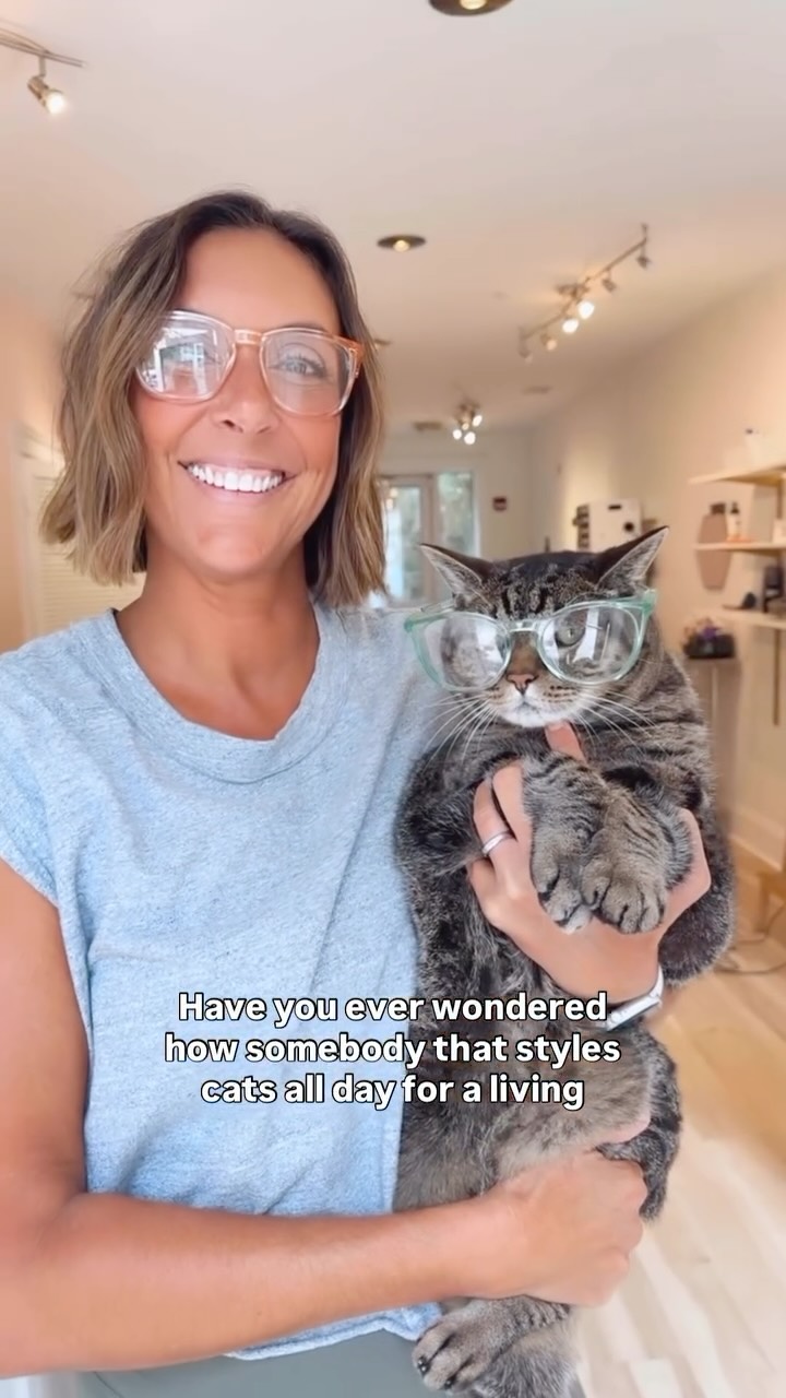 Instagram post by @whitneybullockcfmg for Stoggles. Caption reads: [...] new eyewear lately- they are called....