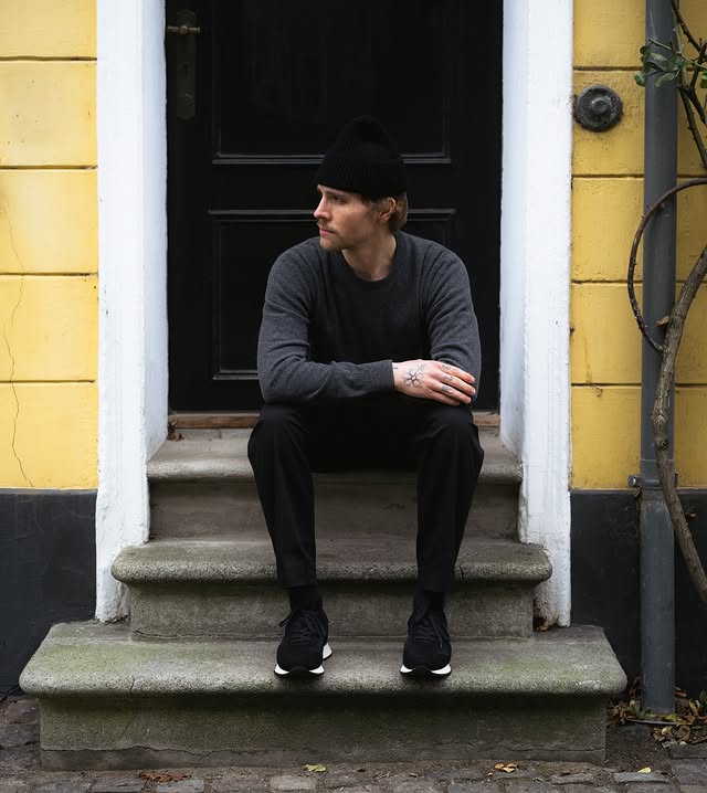 Instagram post by @fabianlueck for SANVT. Caption reads: The Heritage Runner by @sanvtofficial – inspired....