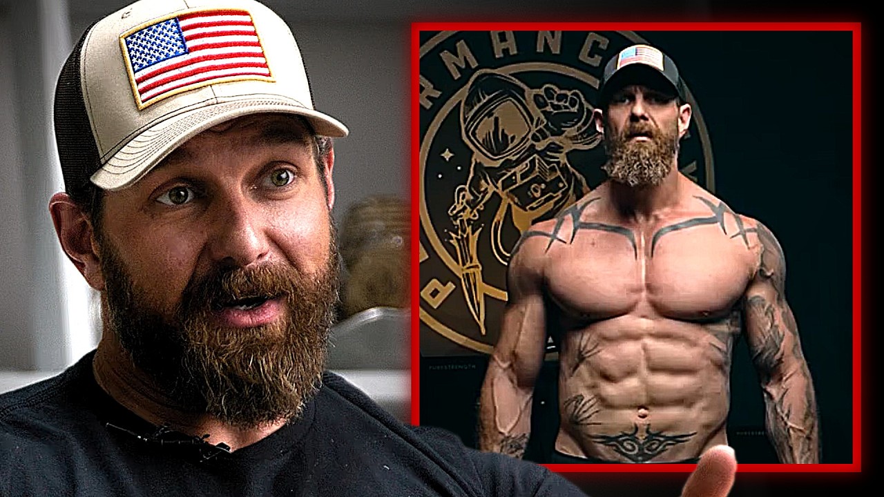 YouTube post by @MulliganBrothersInterviews for Marek Health. Caption reads: DJ Shipley Explains His Daily Routine: 'I've Been....