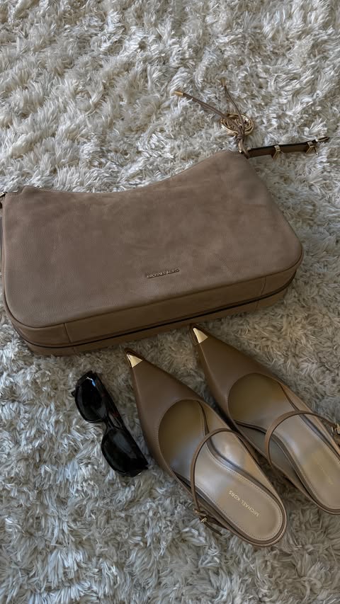 Instagram post by @shelby.mayfield for Michael Kors. Caption reads: [...] is speaking to me this spring. @michaelkors....