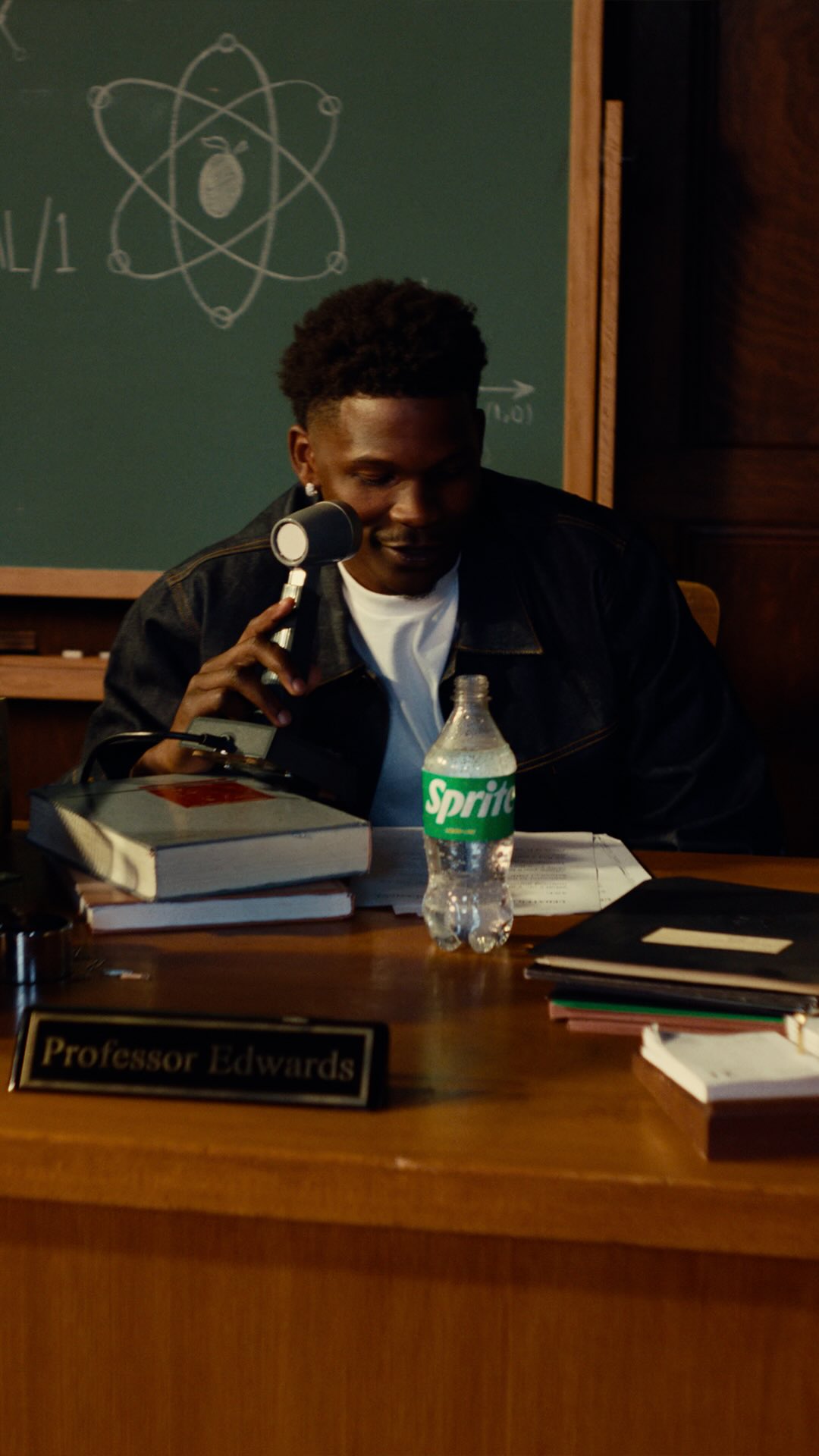 Instagram post by @theanthonyedwards_ for Sprite. Caption reads: Oh, this semester gon’ be a little different..