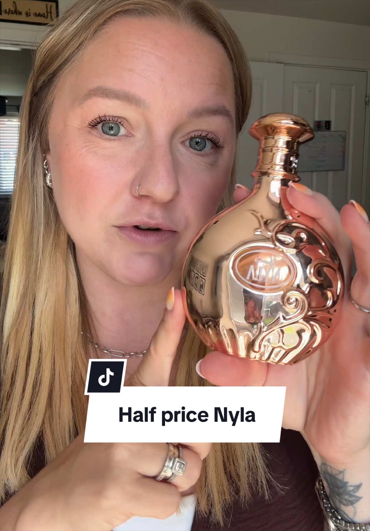 TikTok post by @samantha_melsom for Arabiyat Prestige. Caption reads: Now is the time to grab it ladies @Arabiyat....