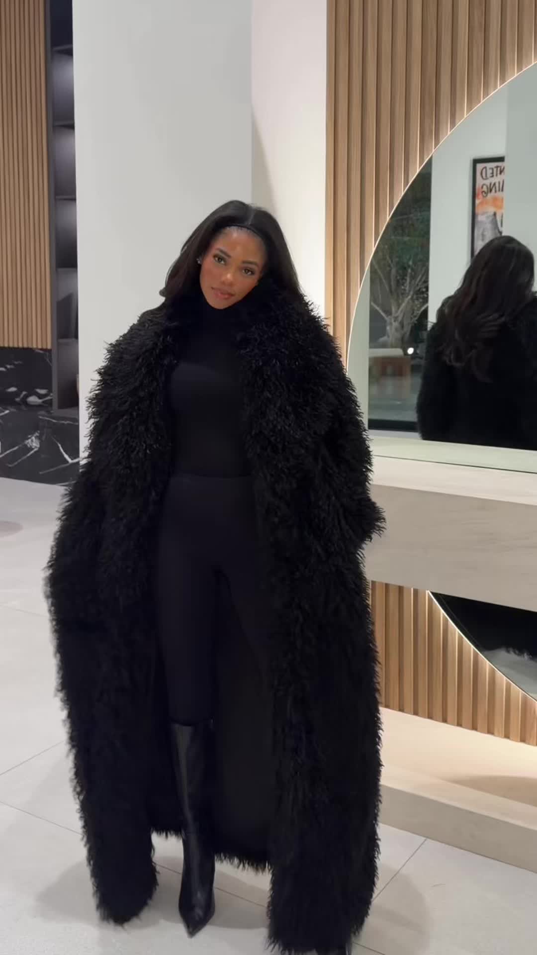 TikTok post by @thelydiahall for Naked Wardrobe. Caption reads: A @Naked Wardrobe try on haul 🤎 Loving these....