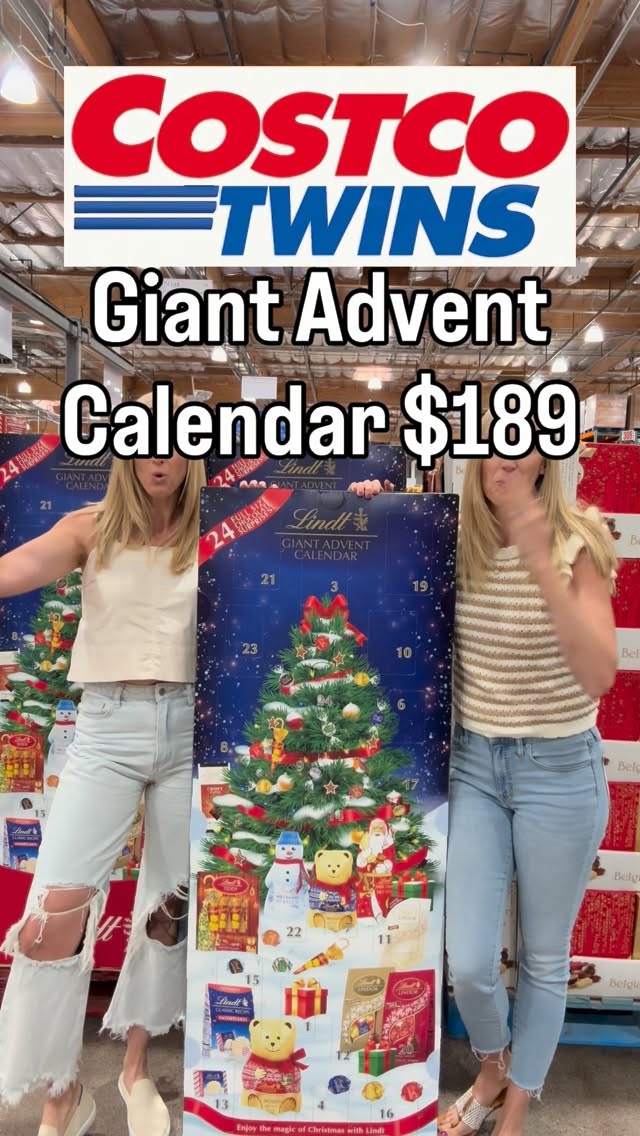 Instagram post by @costco.twins for Lindt. Caption reads: For $189.00 maybe one of those chocolates is full....