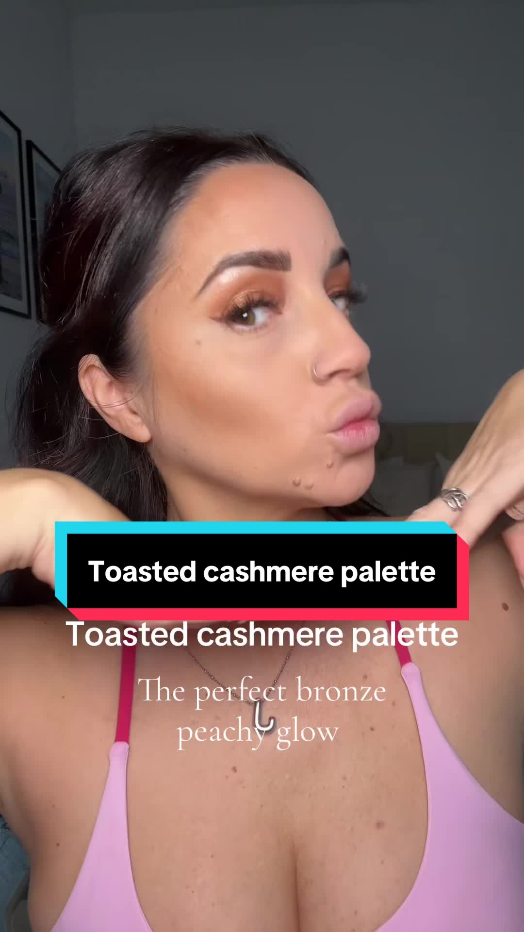 TikTok post by @jessicadadlani for OFRA Cosmetics. Caption reads: @OFRA Cosmetics, LLC always delivering the [...].