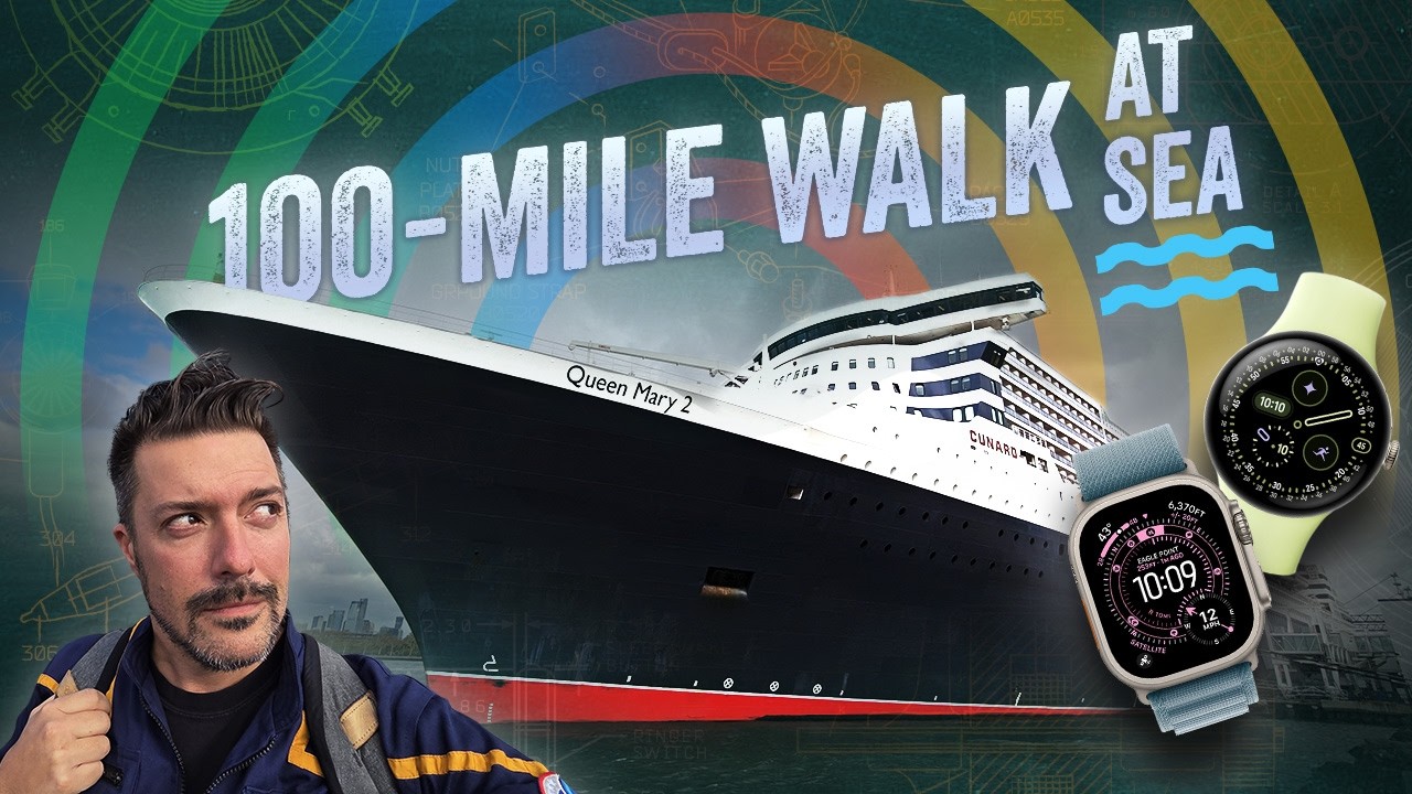 YouTube post by @TheMrMobile for Saily. Caption reads: The 100-Mile Smart Watch Review: Pixel Watch 4 &....