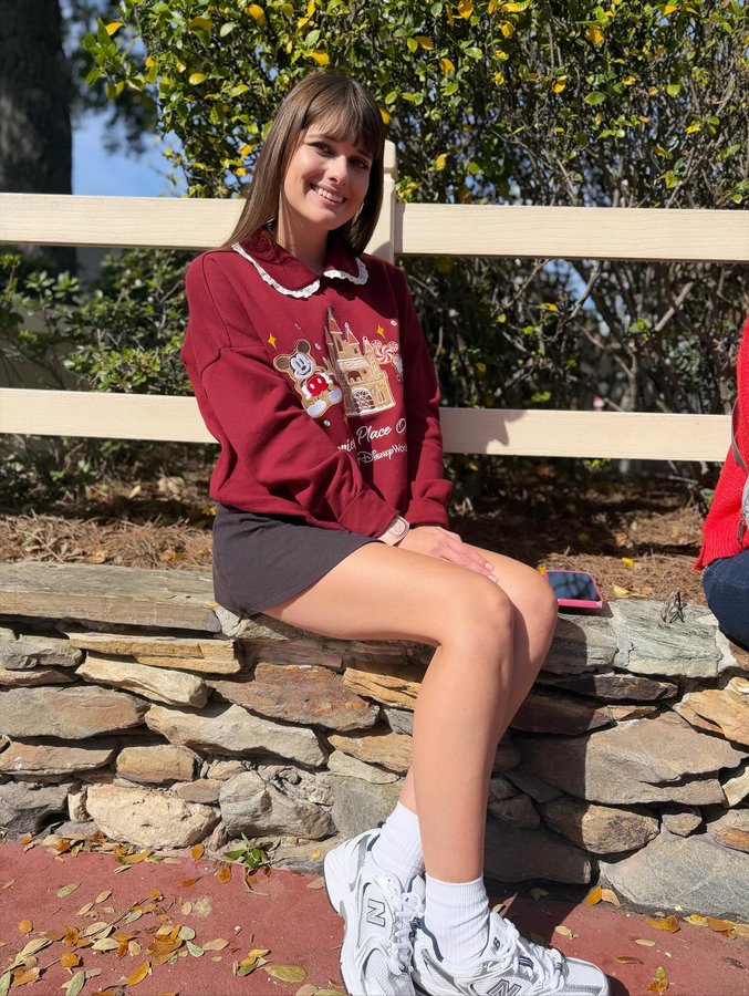 Instagram post by @haesicks for Walt Disney World. Caption reads: Already in the holiday spirit thanks to Mickey....