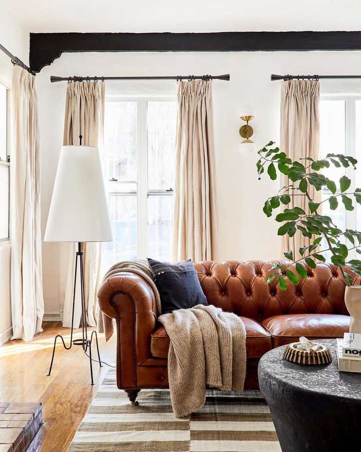 Instagram post by @bradytolbert for Hunker. Caption reads: It's been almost 5 years of living in this....