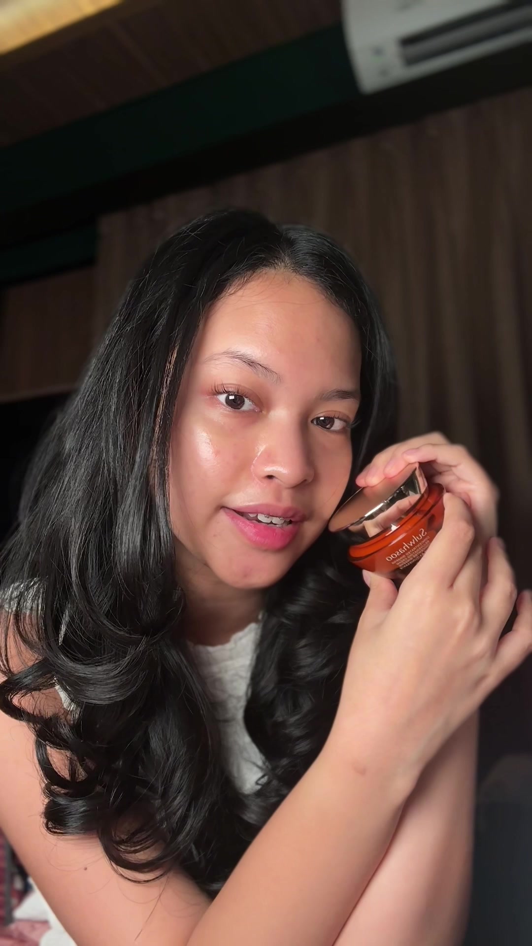 TikTok post by @ishvaary for Sulwhasoo. Caption reads: celebrating resillience and celebrating glow, with....