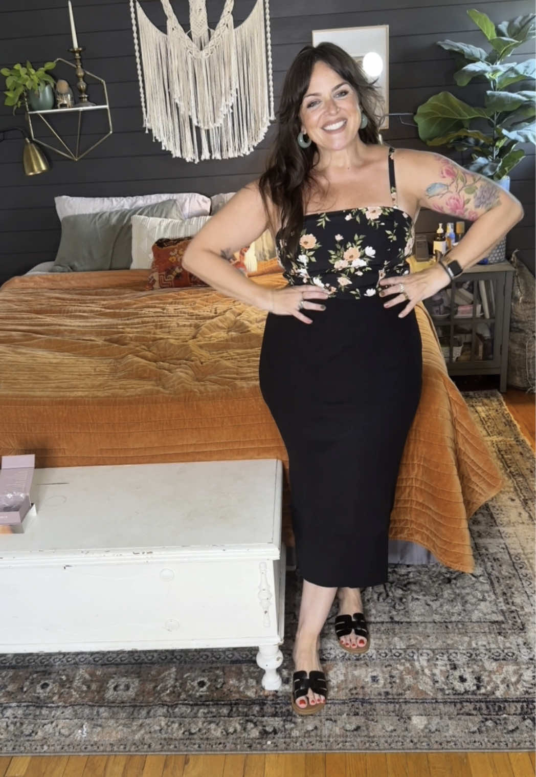 TikTok post by @laurelladeville for Holley Girl. Caption reads: [...] in this video :) @NoodNewYork @Holley Girl....