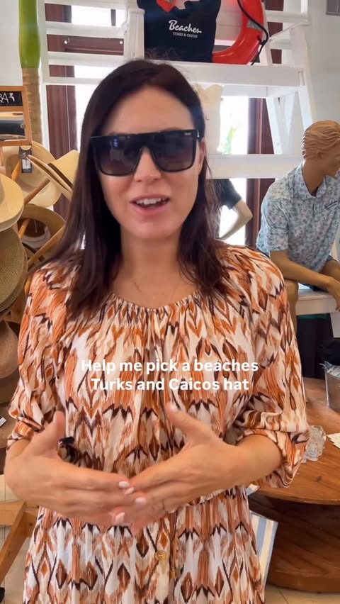 Instagram post by @josiedye for Beaches Resorts. Caption reads: [...] would you pick? Brought to you by....