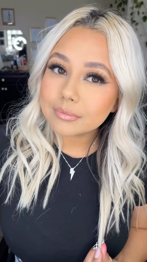 Instagram post by @its.marina.reed for Dose of Colors. Caption reads: [...] lip pencil 
@lawless gloss
@doseofcolors....