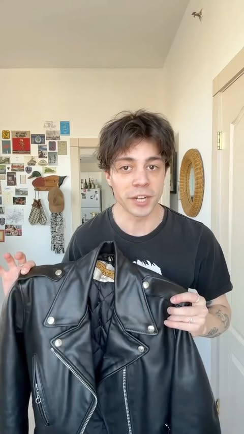 Instagram post by @tannerjacobdean for Vinted. Caption reads: [...] new to you! follow me @tanner_dean on....