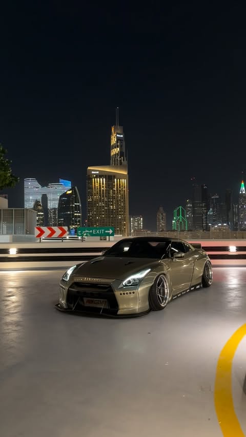 Instagram post by @gtr_bound for HIREV SPORTS. Caption reads: [...] sponsored & supported by: * @hirevsports *....