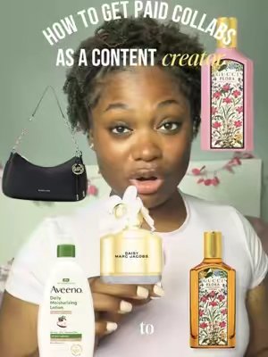 TikTok post by @shemiiah for Statusphere. Caption reads: [...] collabs?⭐️ Let me spill the tea!!....