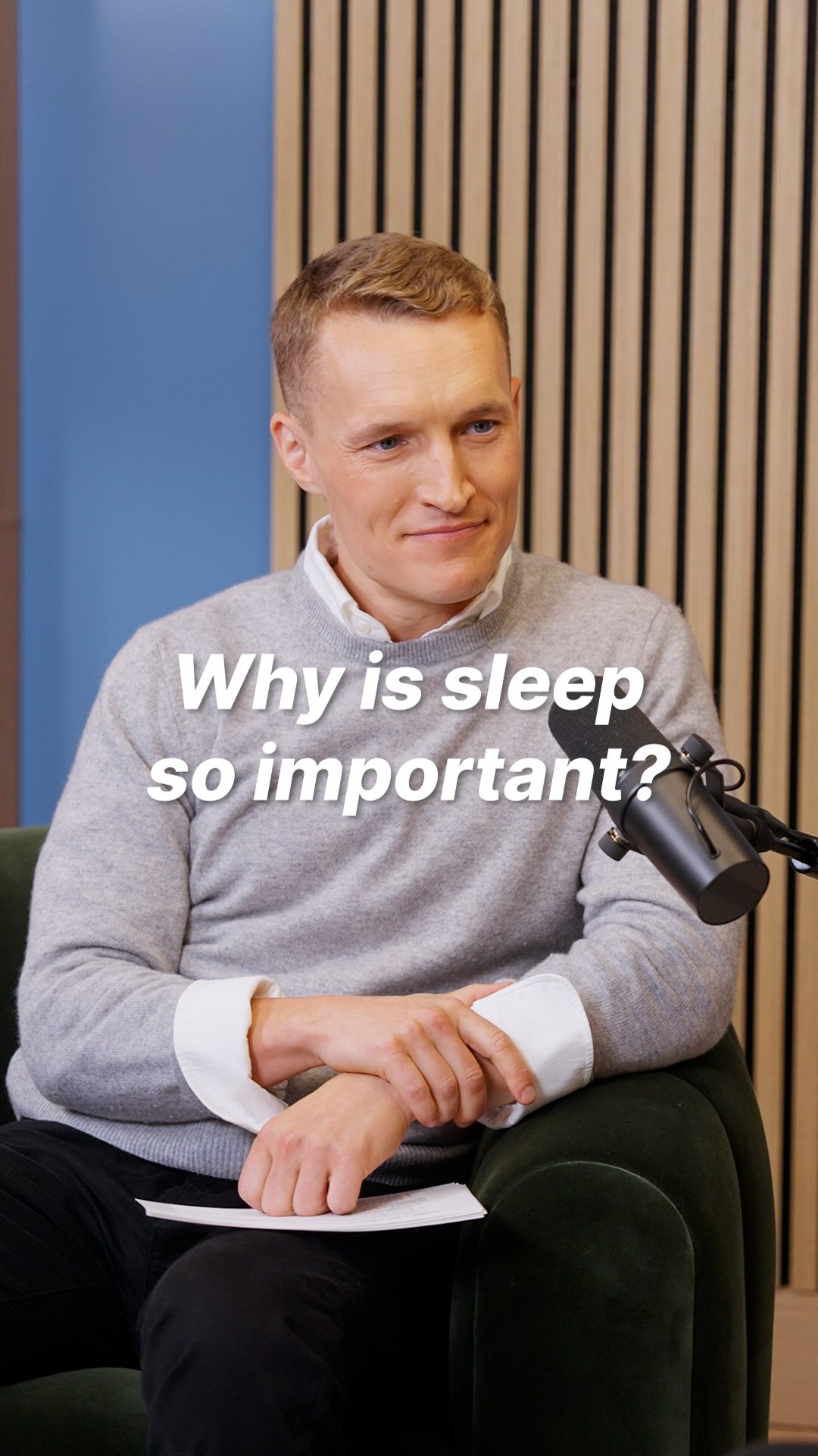 Instagram post by @mattwilpers for Peloton. Caption reads: Longevity starts with better sleep😴 

Sleep isn’t....