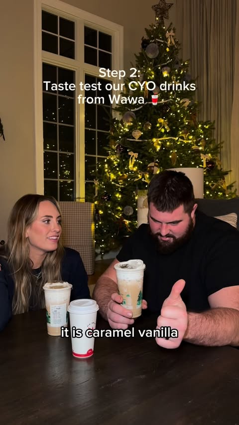 Instagram post by @dickerson_diys for Wawa. Caption reads: #ad Holiday DIY prep day, powered by @wawa....