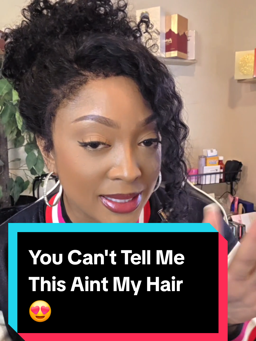 TikTok post by @itzmograhamcrackerz for Subella Hair. Caption reads: [...] in my heart this is my hair!!!!@SubellaHair....