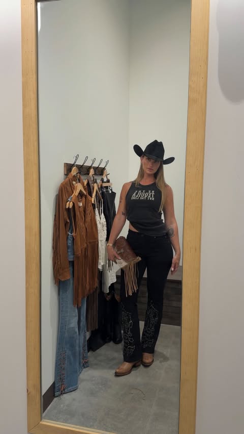 Instagram post by @destyneelace for Boot Barn. Caption reads: [...] needs. 👢@boot_barn_official....