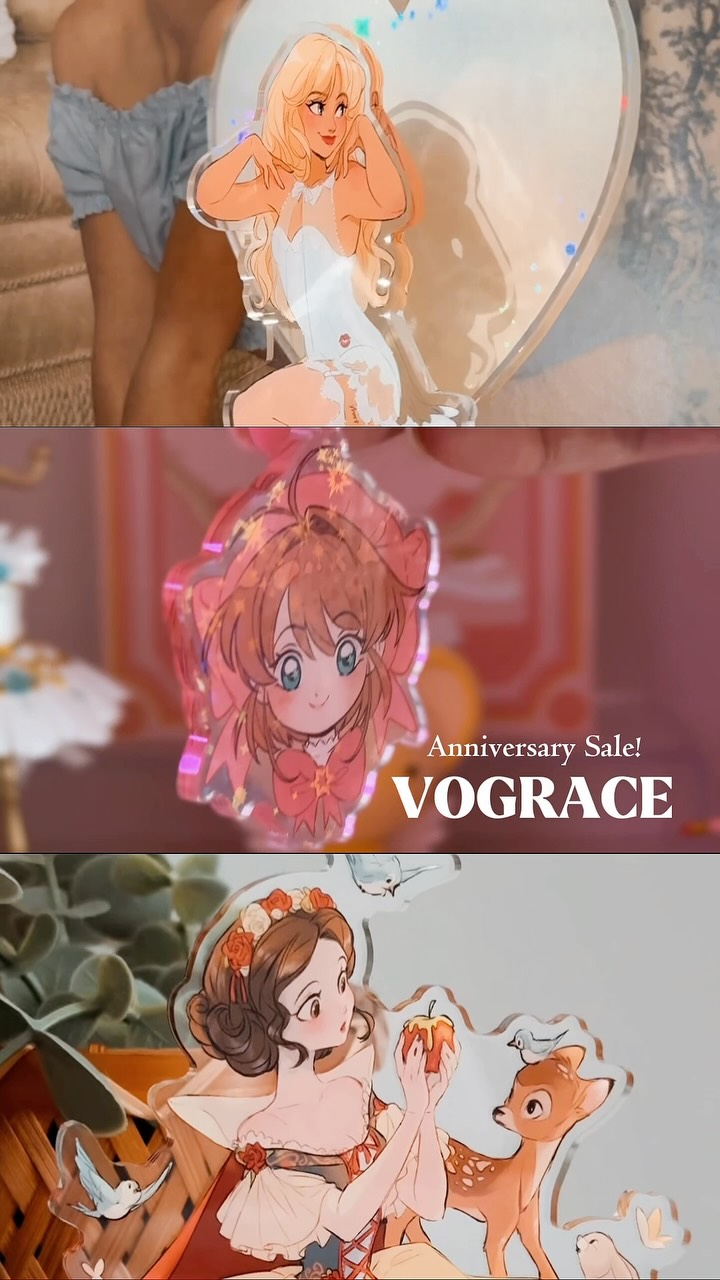 Instagram post by @itslopez for Vograce. Caption reads: 🎉 @vograce_official Anniversary Sale is [...].