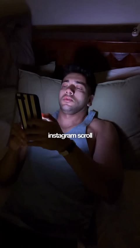 Instagram post by @sachin.anand for HK Vitals. Caption reads: Not just your protein intake, your sleep,....