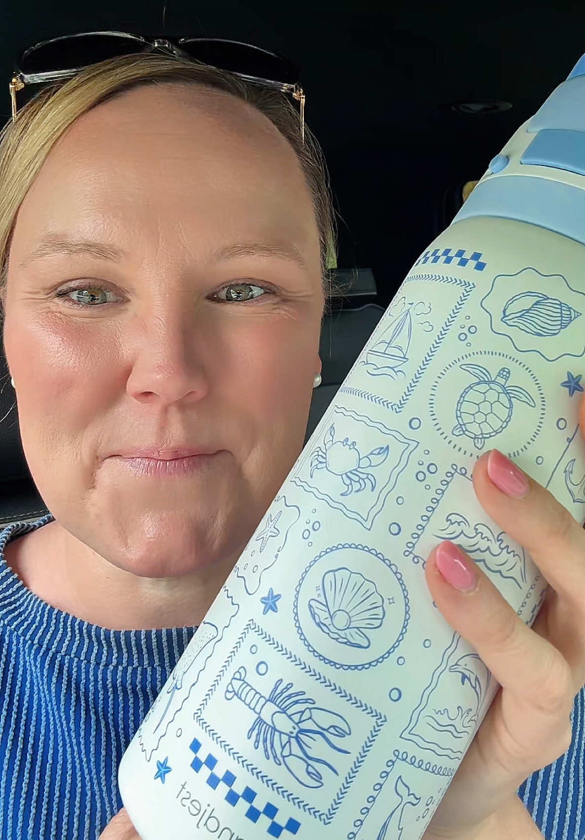 TikTok post by @msotoole for Sandjest. Caption reads: [...] day. Practical gifts for the win. @SANDJEST....