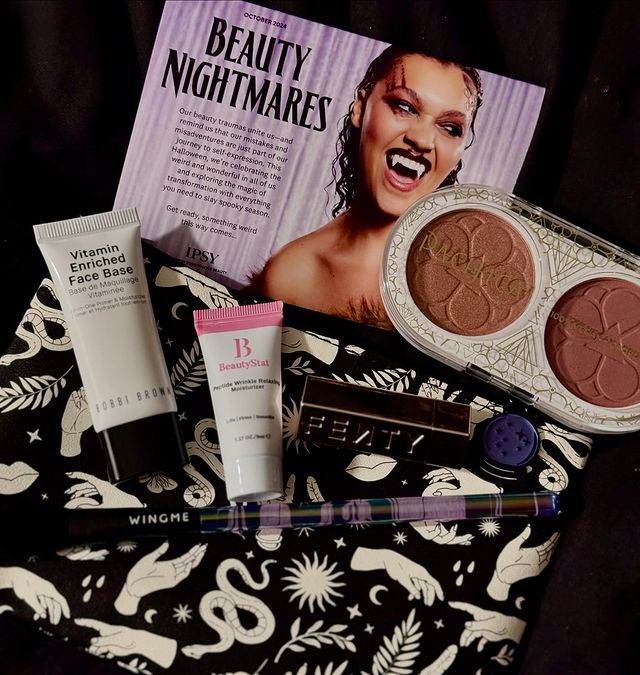 Instagram post by @danyelxnicole for TULA. Caption reads: October’s @ipsy and @boxycharm are a beautiful....