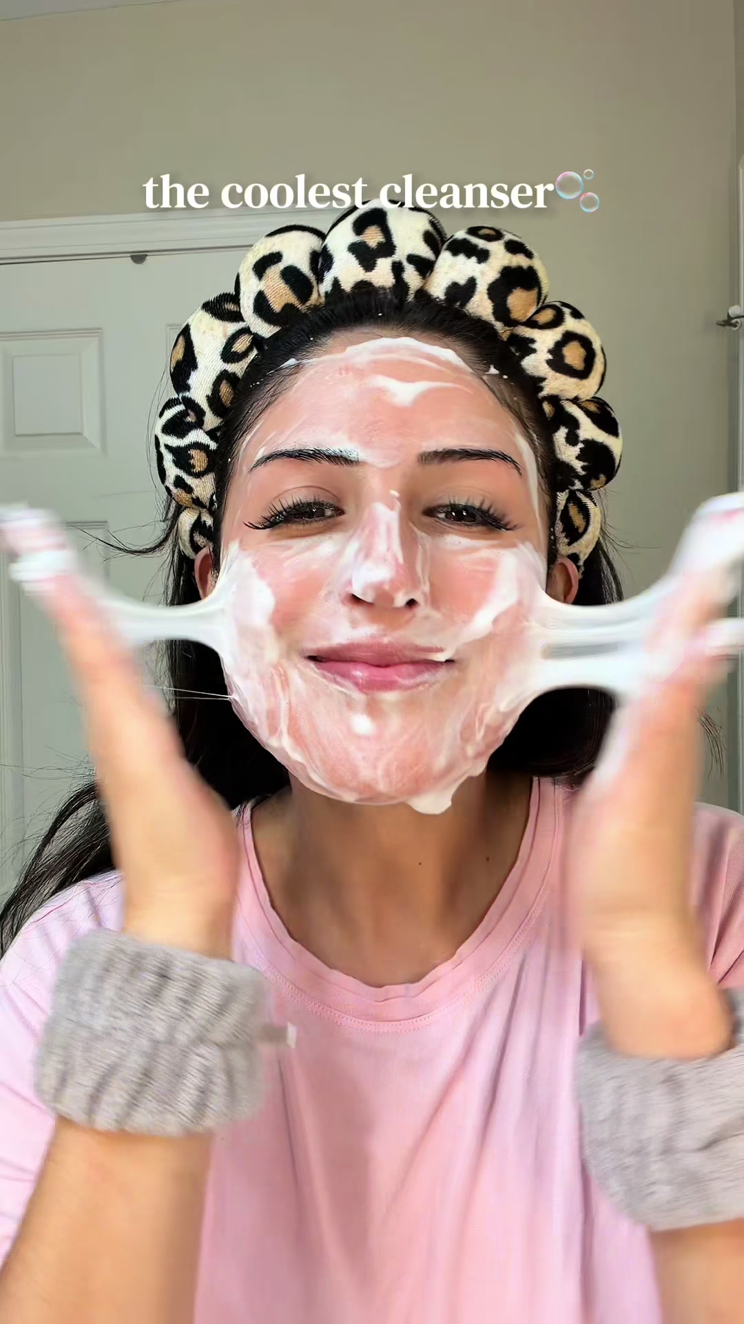 TikTok post by @nigoal_03 for Babygodewy Beauty. Caption reads: [...] barrier friendly & non-drying 🧼....