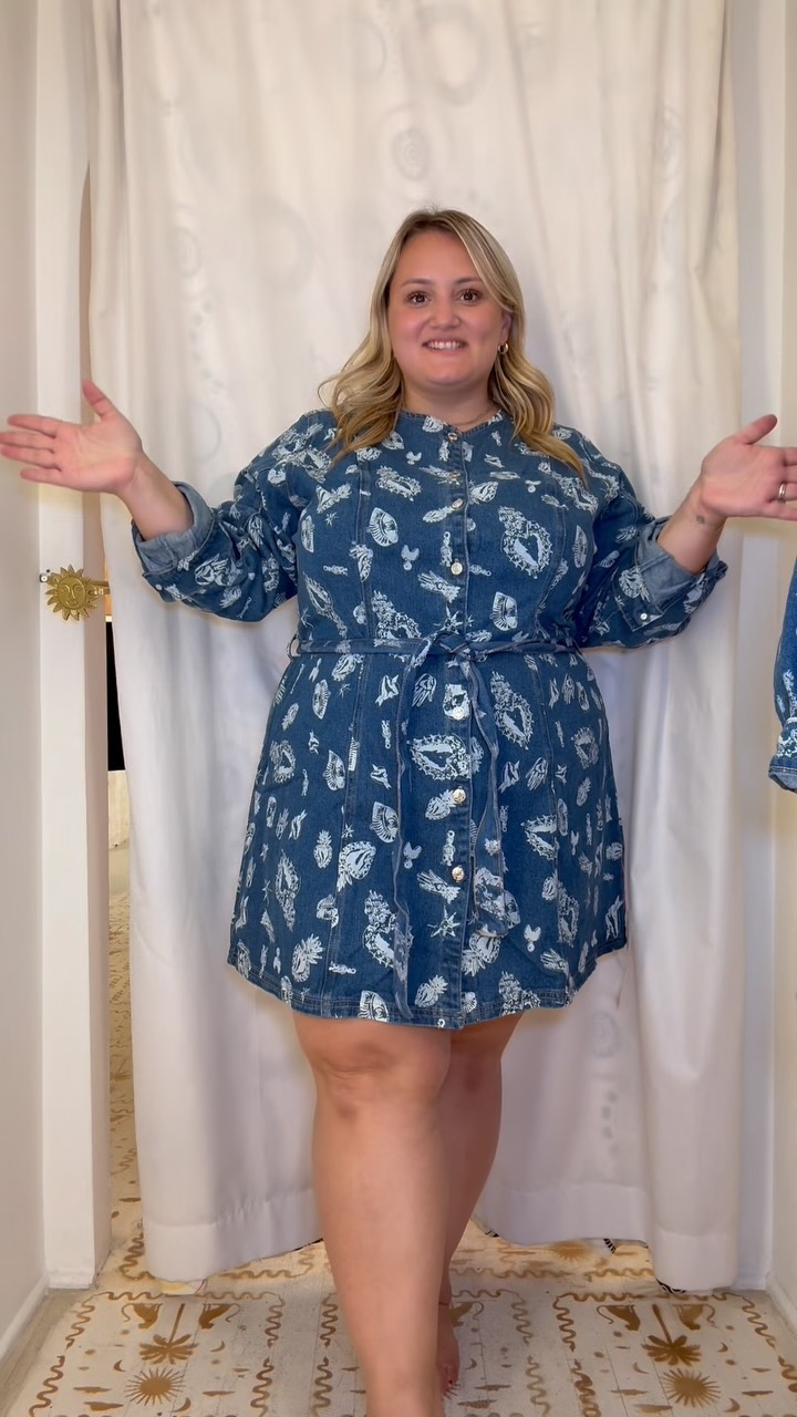 Instagram post by @thekatherinerae for Never Fully Dressed. Caption reads: This is one of my fav try ons to date 😍The best....