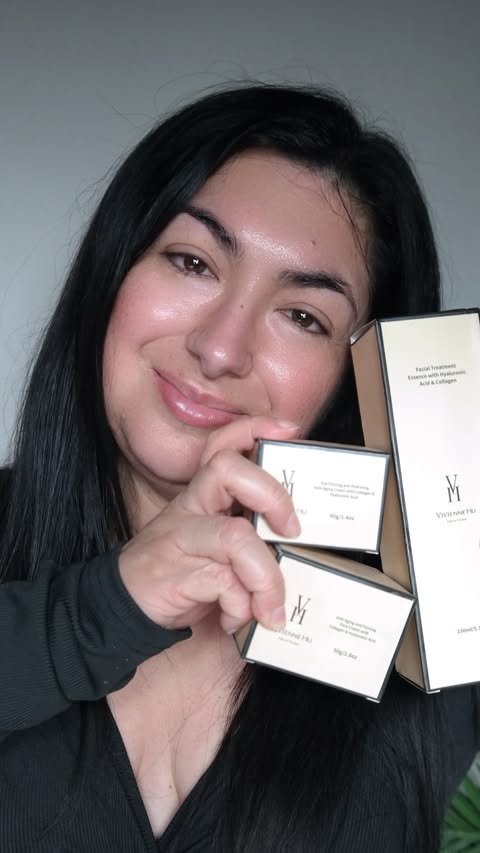 Instagram post by @brendasbeautyblog for Vivienne Hu. Caption reads: #giftedbyviviennehu @viviennehuofficial Skincare....