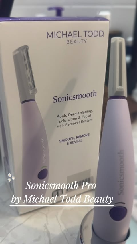 Instagram post by @thacutest_one for Michael Todd Beauty. Caption reads: [...] Meet the Sonicsmooth PRO™ by Michael Todd....