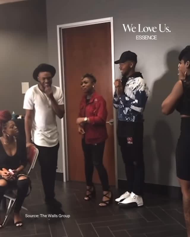 Instagram post by @thewallsgroup for ESSENCE. Caption reads: If everything we hold today faded tomorrow, our....