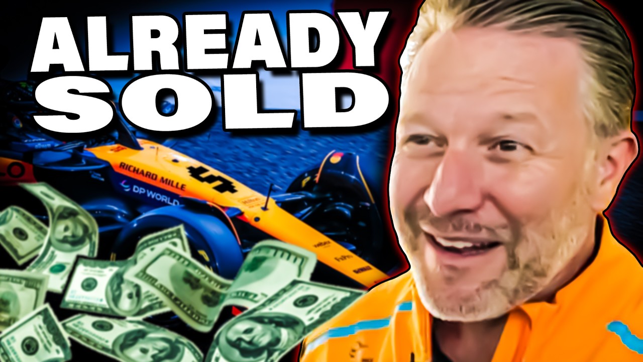 YouTube post by @LawVS for Acast. Caption reads: McLaren’s $11,000,000 F1 Sale Was Not About Racing.