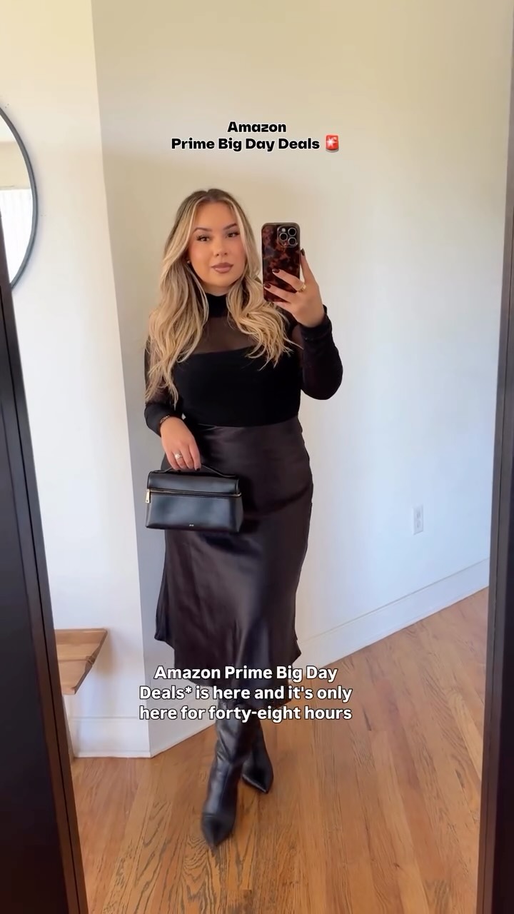 Instagram post by @kennia.riv for PrettyGarden. Caption reads: Amazon Big Deal Days is here! You know I had to....