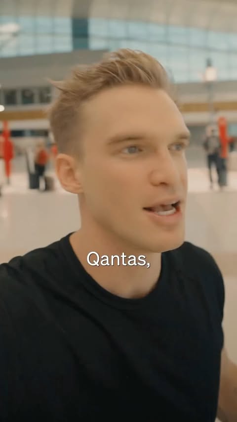 Instagram post by @codysimpson for Qantas. Caption reads: [...] based in Australia will receive 150....