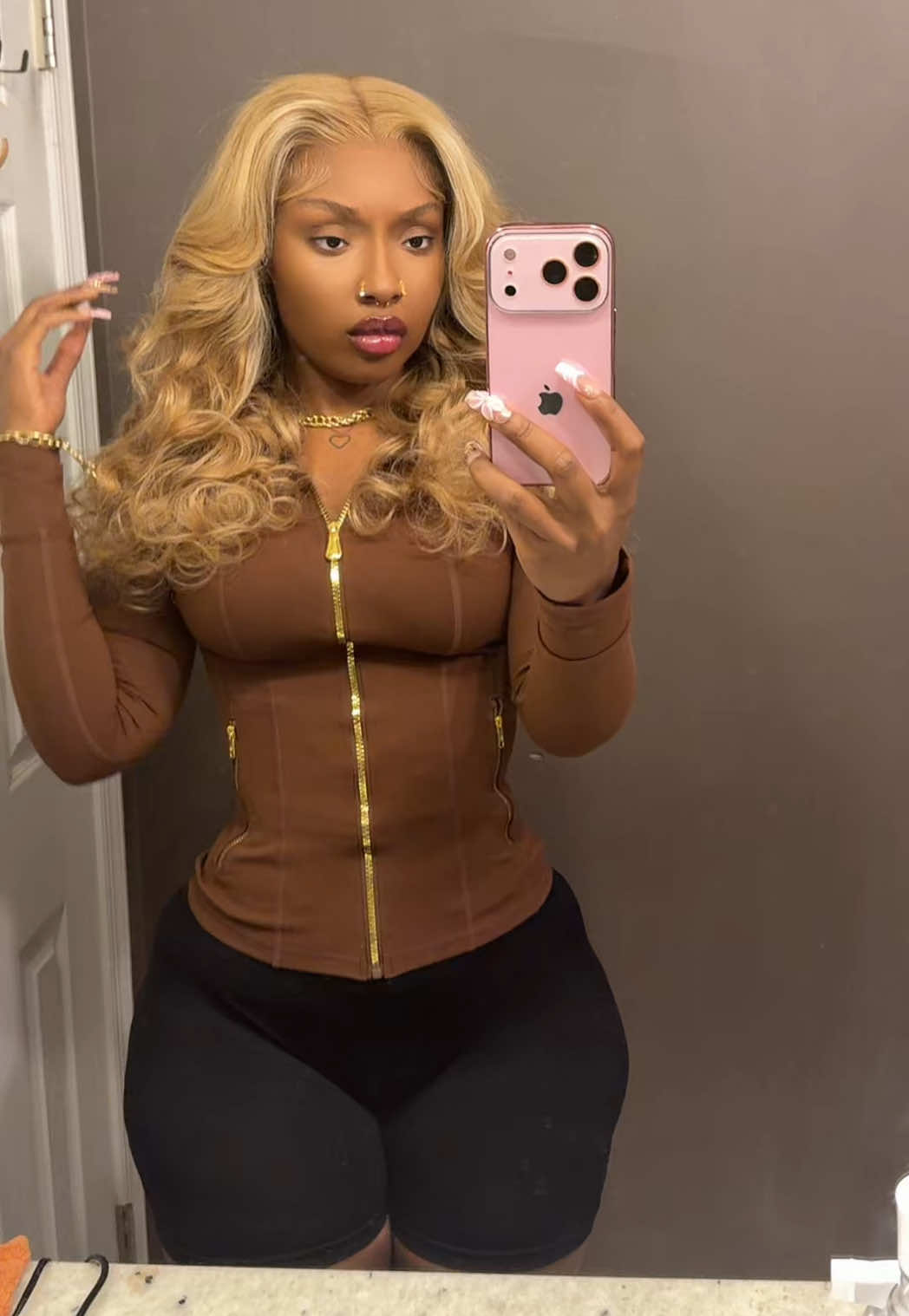 TikTok post by @biffzy for Megalook. Caption reads: @Megalookhair @Megalookhair shop 13x6 lace [...].