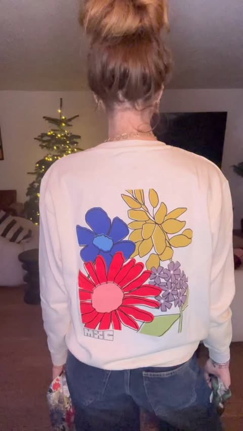 Instagram post by @doesmybumlook40 for John Lewis. Caption reads: [...] Christmas gifting with a difference at....