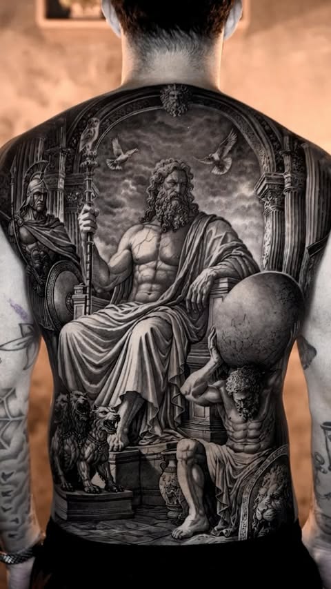 Instagram post by @turah_ink for Kwadron. Caption reads: [...] Sponsored by @dongho.tattoo @kwadron....