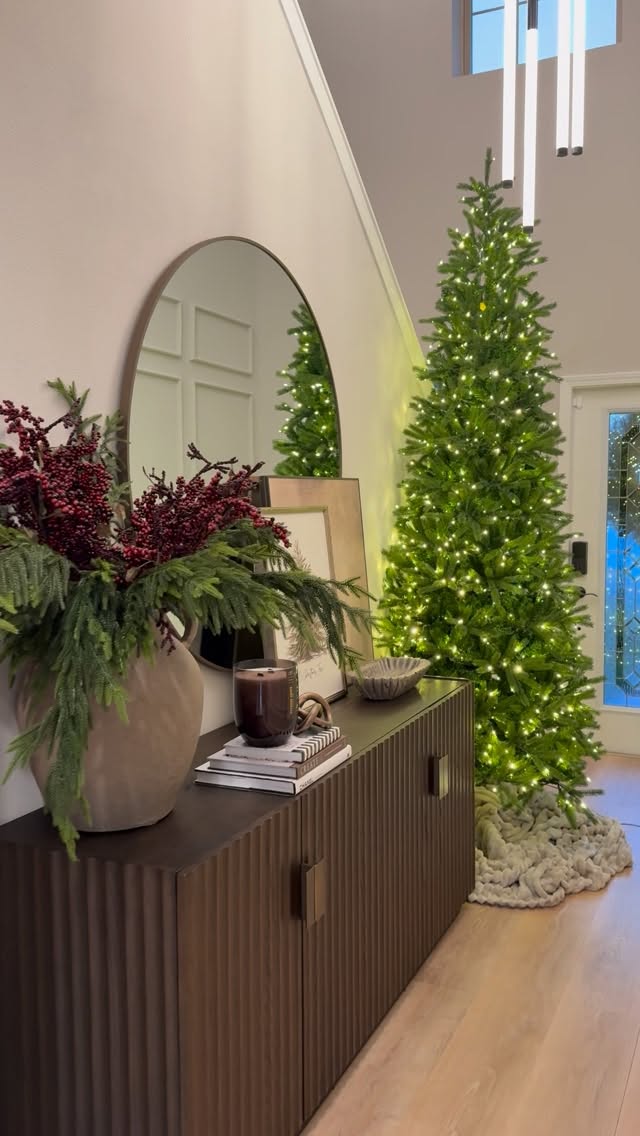 Instagram post by @islandgal_5homedecor for King of Christmas. Caption reads: Christmas 2025 loading…

Comment TREE and I’ll....