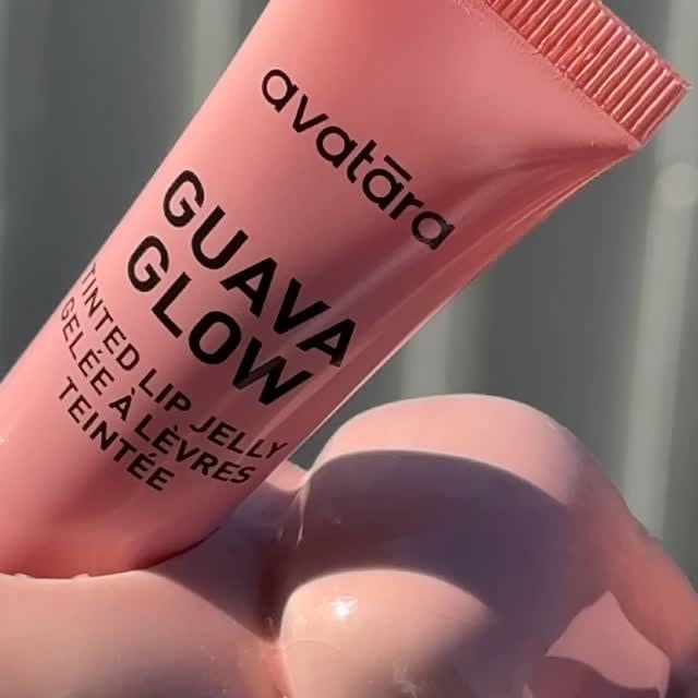 Instagram post by @moli_in_cali for Avatara Skin. Caption reads: [...] with the perfect pink tint! Thank you....