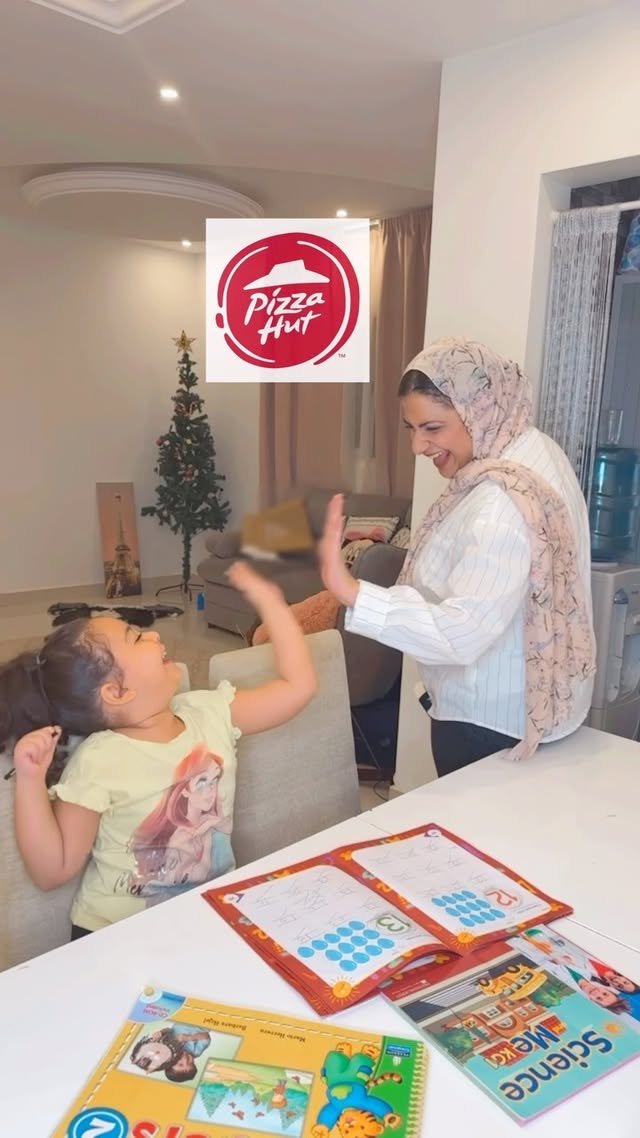 Instagram post by @farahadel94 for Roblox. Caption reads: [...] offer now only for 75 SAR🍕 @pizzahutme....