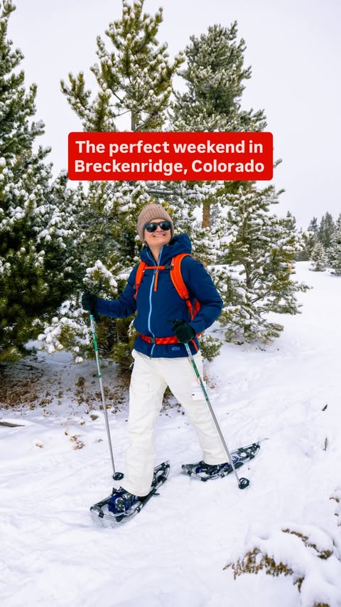 Instagram post by an influencer for Visit Colorado. Caption reads: [...] #colorado #visitcolorado | what to do in....
