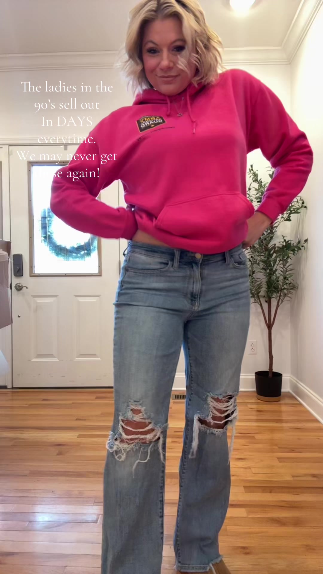 TikTok post by @shannakaygoodwin for Kali rose boutique. Caption reads: [...] SOFT & STRETCHY & my fav! Run!!....