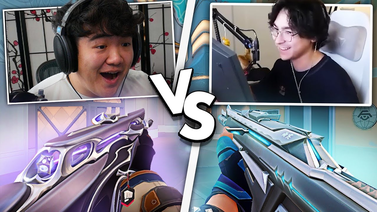 YouTube post by @royalgftw for ExpressVPN. Caption reads: I'm playing against TenZ?!.