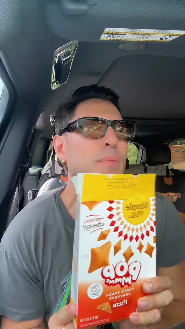 Instagram post by @joeyzauzig for Simple Mills. Caption reads: As if the @simplemills Pop Mmms couldn’t get any....