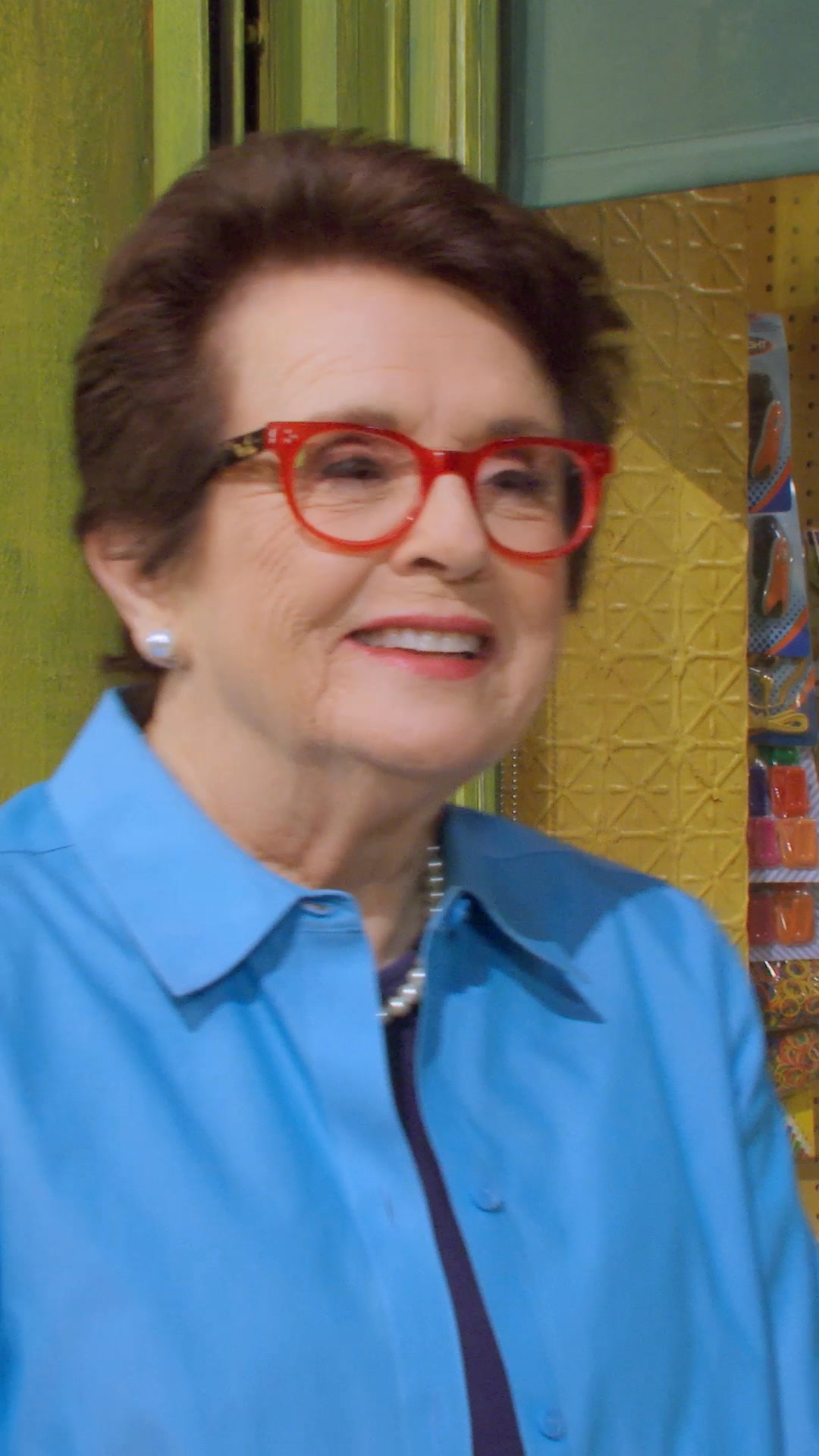 Instagram post by @billiejeanking for Sesame Street. Caption reads: She's serving up game-day tips and a grand slam of....